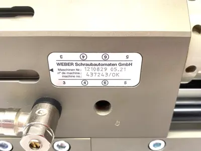 Used Weber Screwdriving Systems Fixtured Screwdriver/Torquing System Electronic Assembly Tools Michigan US | Maverick Industrial Sales #1391666