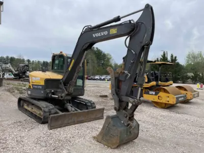 2019 VOLVO ECR88D 9,500-24,999 Lb Mini Excavators | Steam Well LLC (6)