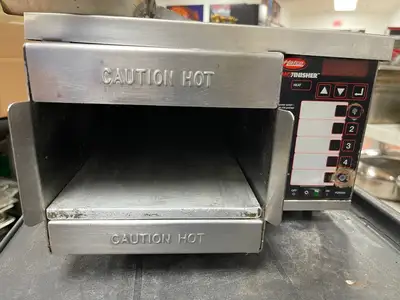 Used Hatco Used Hatco TF-2005 Electric Cheese Melter Toaster Warmer Finisher 240V Salamanders & Cheese Melters Illinois US | Falcon Restaurant Supply #1376200