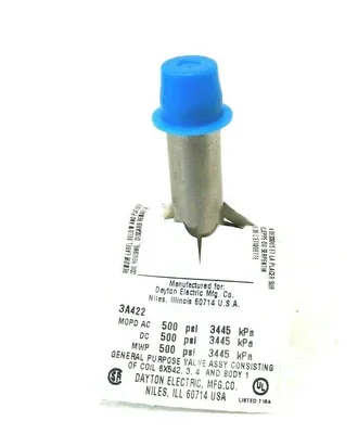 NEW DAYTON 3A422 SOLENOID VALVE