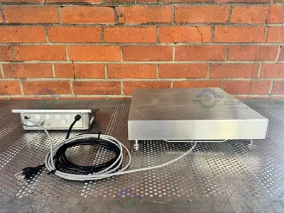 Used MINEBEA INTEC CAPS1U-100EE-LU STAINLESS STEEL SCALE 18X18 W/ CAIS1-U, 130LBS Scales California US | Equipment Lab #1394839