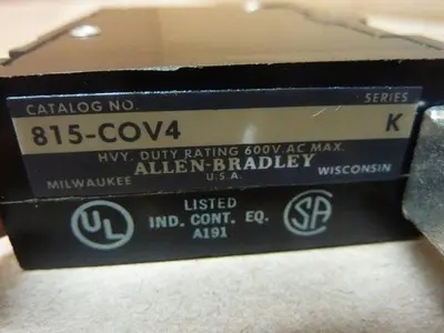 NEW ALLEN BRADLEY 815-COV4 SER K