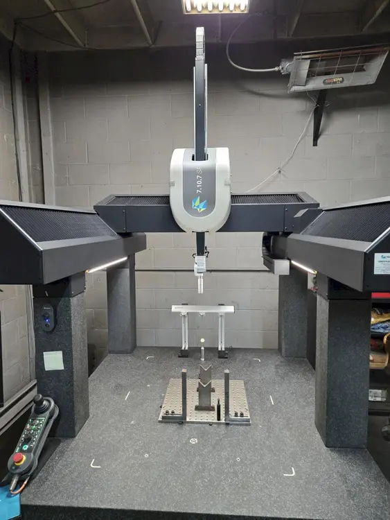 Used 2017 HEXAGON 7.10.7 SF Coordinate Measuring Machines Michigan US | Tramar Industries #789495