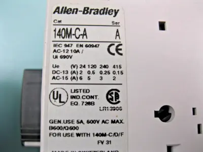 USED Allen-Bradley 140M-C2E-B25