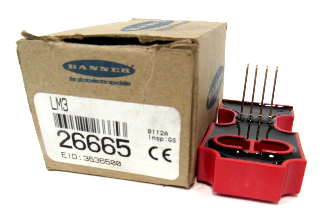 NEW BANNER ENGINEERING 26665 LOGIC MODULE LM3