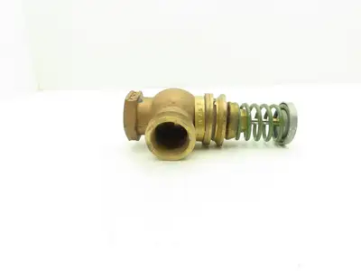 Johnson Controls V-3752-6009 1" Steam Union Angle Valve 3-6 PSI *READ*