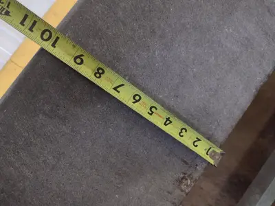 8' X 4' X 10" CHALLENGE PRECISION LAYOUT INSPECTION GRANITE TABLE: STOCK #23792