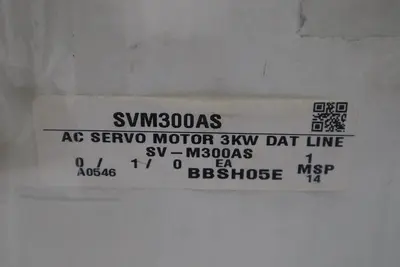 KEYENCE SERVO MOTOR 3KW SV-M300AS / SVM300AS NEW IN BOX STOCK 4424A