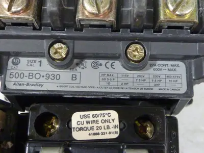 USED ALLEN BRADLEY 500-BO.930 SER B