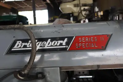 1980 BRIDGEPORT TEXTRON Series II Special Manual Milling | MD Equipment Services LLC (17)