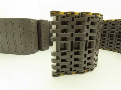 Rexnord HP7705-4.5 MTW MatTop Plastic Conveyor Chain 4.5" Width 10' Length