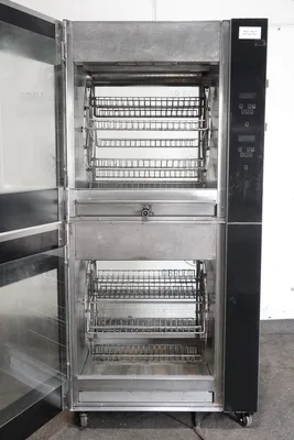 FRI-JADO ELECTRIC DOUBLE STACK ROTISSERIE MODEL TDR7P (CAPACITY OF 70 CHICKENS)