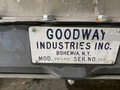 USED GOODWAY INDUSTRIES PF-60