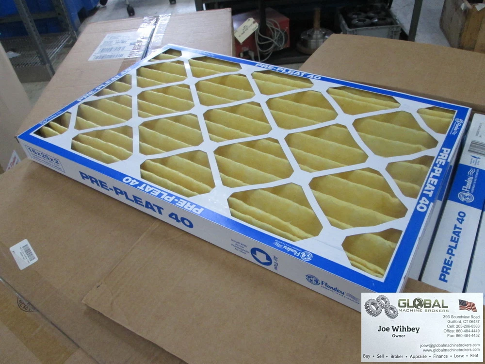 AAF Flanders 85655-021625M11 16"X 20"X 2" Pre-Pleat 40 Case Of 12 Filters