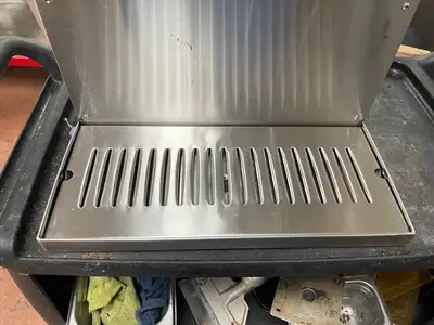 Used Falcon Restaurant Supply Used Stainless Steel 4 Tap Wall Mount Beer Dispenser with Drain Beer Equipment Illinois US | Falcon Restaurant Supply #1376119