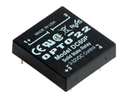 Opto 22 DC60P P Model, 60 VDC, 3 Amp, DC Control Solid State Relay SSR [New]