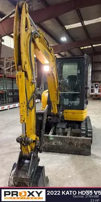 Used 2022 KATO HD35 V5 Crawler Excavators - Mini New Jersey US | Proxy Equipment #1388740