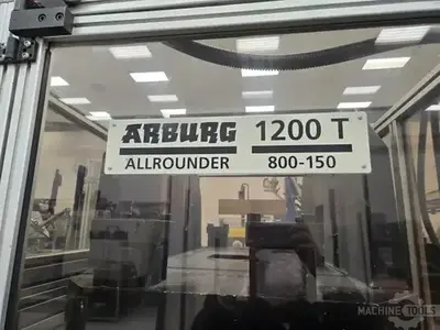 USED 2001 ARBURG 1200T-800-150
