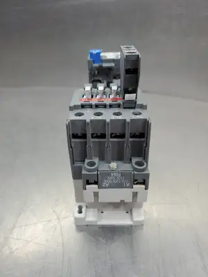 ABB A263010 45A Contactor w/A26S84S10 & CA510 Auxiliary Contactors. 4A43
