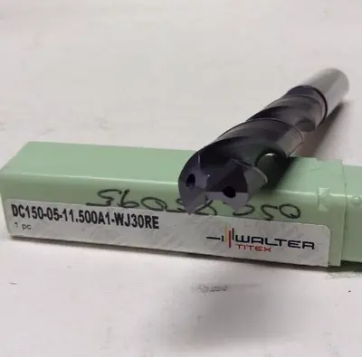 New | in-Stock WALTER DC150-05-11.500A1-WJ30RE Jobber Length Drills Ohio US | Surplus Asset Holdings #1235886