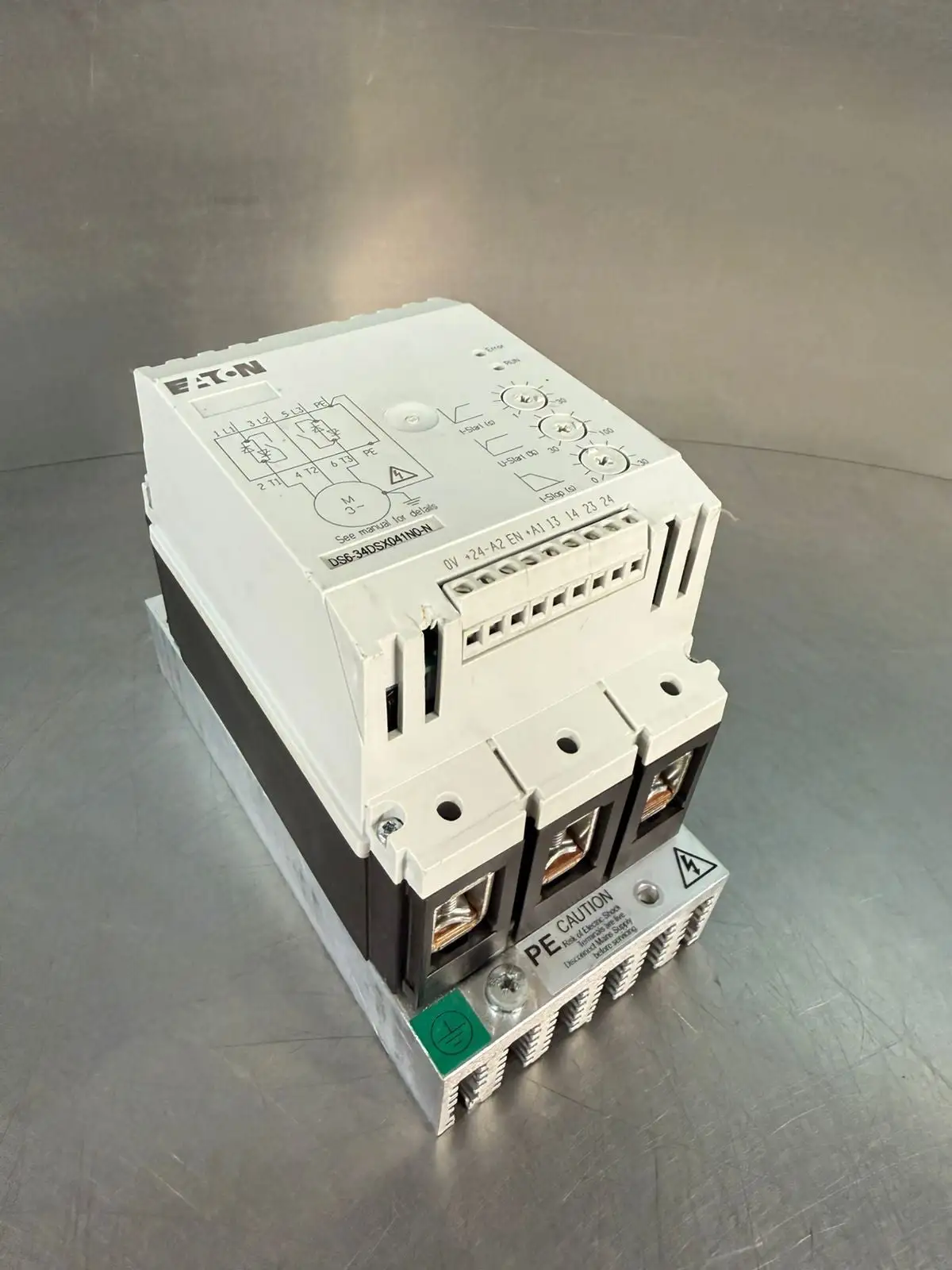 Eaton DS6-34DSX041N0-N Soft Starter Aux. Cont. 3A - 240Vac (5.4.2)