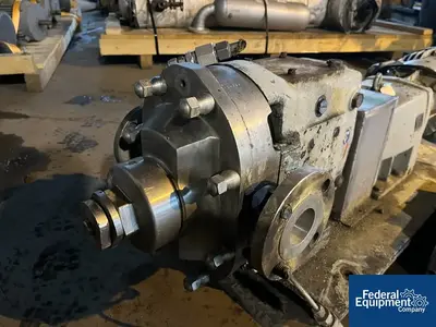 USED Waukesha 4" Waukesha Rotary Lobe Pump, S/S, 15 HP, Model 5070