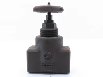Toyooki Kogyo HS3-1T-08A Hirose Stop Needle Valve 1" NPT Size 25