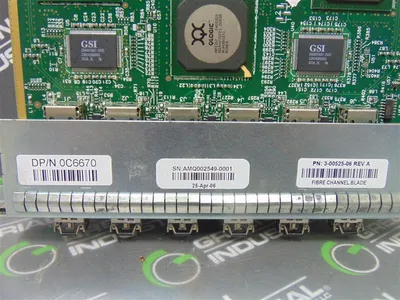 Dell / Adic Scalar 3-00525-06 Fibre Channel Blade Card 0C6670 Rev. A Used