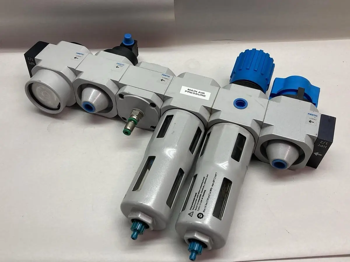 Used FESTO LFR-D-5M-MIDI Air Pressure Regulators Ohio US | Surplus Asset Holdings #1312154