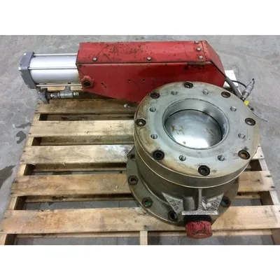 Used 8" Clyde Bergemann Pneumatics Spheri Dome Spherical Valve