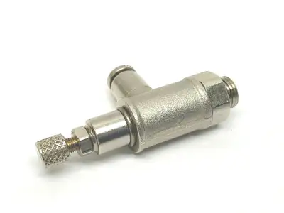 Used Numatics Pneumatic Flow Control 1/4" Male x 5/32" PTC Valves/Fittings Michigan US | Maverick Industrial Sales #1401382