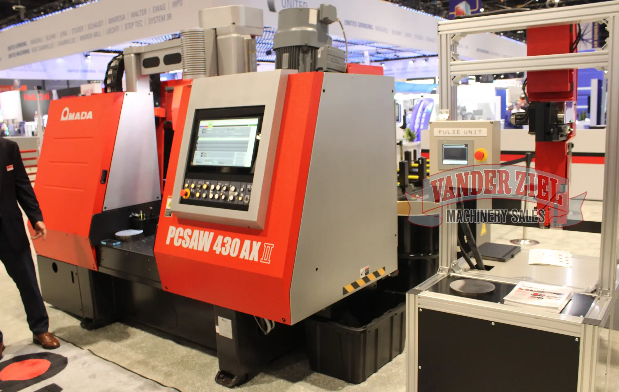 New | in-Stock 2026 AMADA PSAW 430AXII Horizontal Band Saws Michigan US | Vander Ziel Machinery Sales #1469325