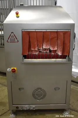 Used Flexopack IV450 Rotary Vacuum Sealer with iShrink Tunnel – Meat Packaging