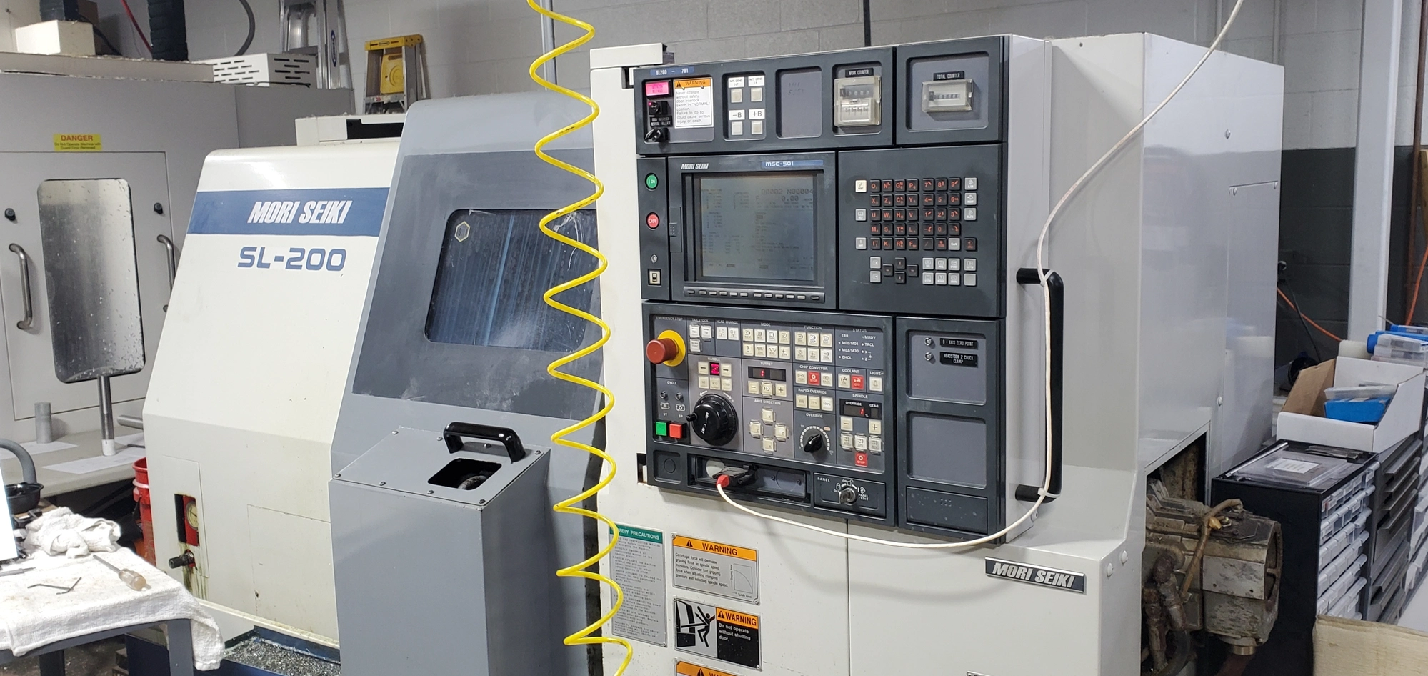 USED MORI SEIKI SL200S/500