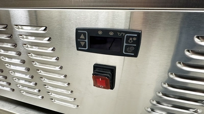 171-0353 4 Pan Countertop Self Contained Gelato Ice Cream Freezer