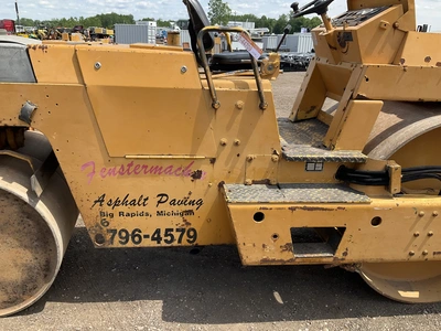 USED BOMAG BW 4 AS DOUBLE DRUM VIBRATORY ROLLER