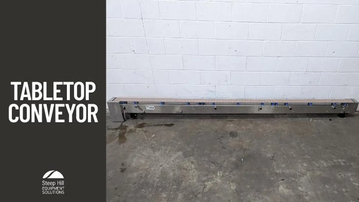 10.5ft Tabletop Conveyor