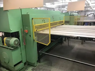 USED 1987 FEZER JAT 21MF CROSS FEED VENEER SPLICER