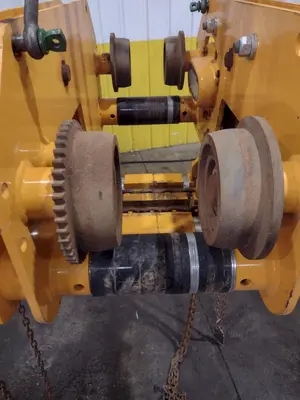 10 TON HARRINGTON MODEL #SHB100 CHAIN HOIST & TROLLY: YOBRO #25080