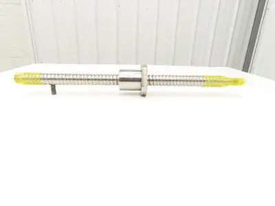 Roberts Z-Axis Ball Screw & Nut Assy 32mm Dia 10mm Lead 660mm OAL 26"