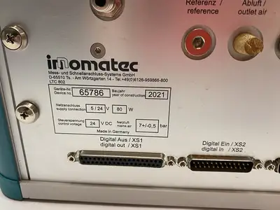 Used INNOMATEC SINGLE CHANNEL LEAK TEST COMPUTER, CONFIGURABLE Computer Accessories | Maverick Industrial Sales #1100332