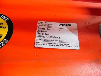 Used PRESTO XZ44-40 Material Handling (misc) Texas US | Aucto #1307330