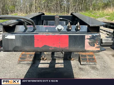 Used 2017 INTERSTATE 51 FT X 102 IN Lowboy Trailers Pennsylvania US | Proxy Equipment #1388771