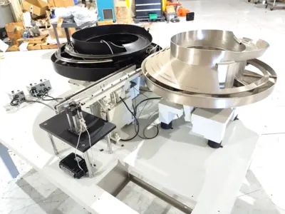 USED AUTOMATION FEED SYSTEMS VIBRATORY FEEDER BOWLS, 16002-1