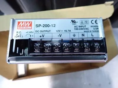 Used MEANWELL SP20012 Single Output Power Supplies Ohio US | HGR 24 #864208