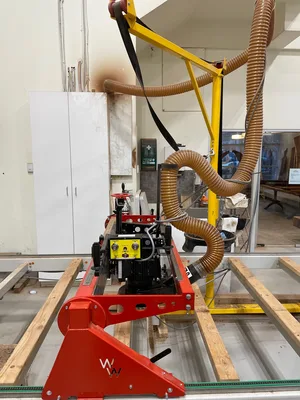 Wood Wizz Flatbed Surfacing and Finishing Machine