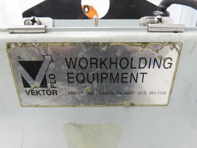 Vektek Vector Flo Hydraulic Manual Workholding Pump Power Pack 2.5gal 5000psi