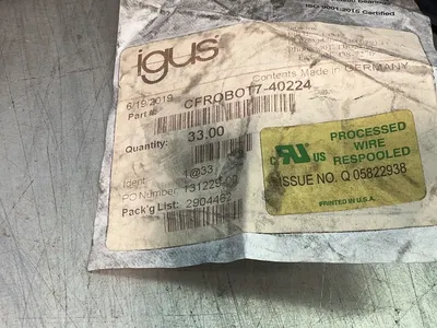 Used IGUS CFR0B0T740224 Misc Electrical & Power Parts Ohio US | HGR 24 #1263318