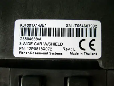 USED Emerson DeltaV KJ4001X1-BE1