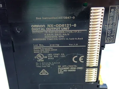 Used OMRON NXOD61216 Input / Output Modules Ohio US | HGR 24 #751779